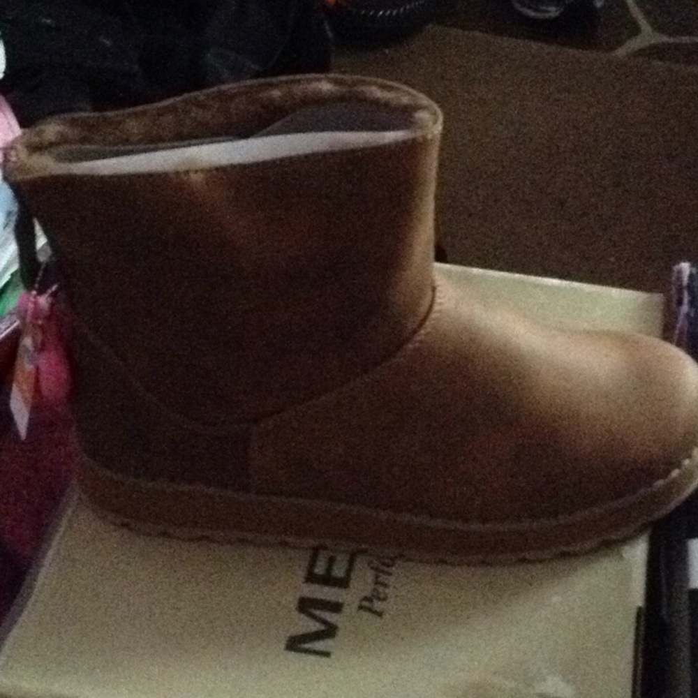 New Skechers Keepsakes Chestnut Boots Size 7